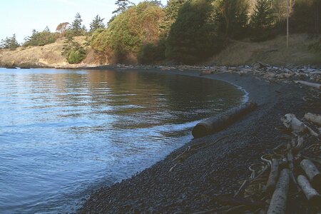 Deadman Bay, San Juan Island, Washington.