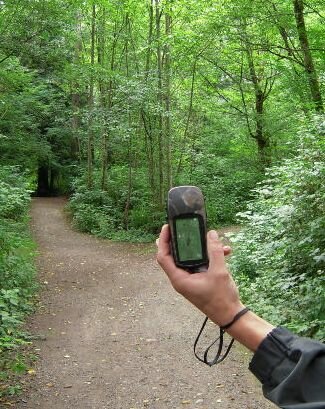 Geocaching in the San Juan Islands Washington.