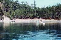 James Island marine campground.