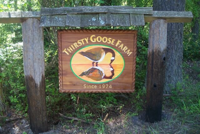Thirsty Goose Farm, San Juan Island, Washington.